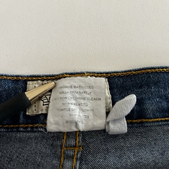 Duke Authentic Fit Denim Jeans High Rise Stretch 44M(42?) Blue Superior Quality - Picture 7 of 7